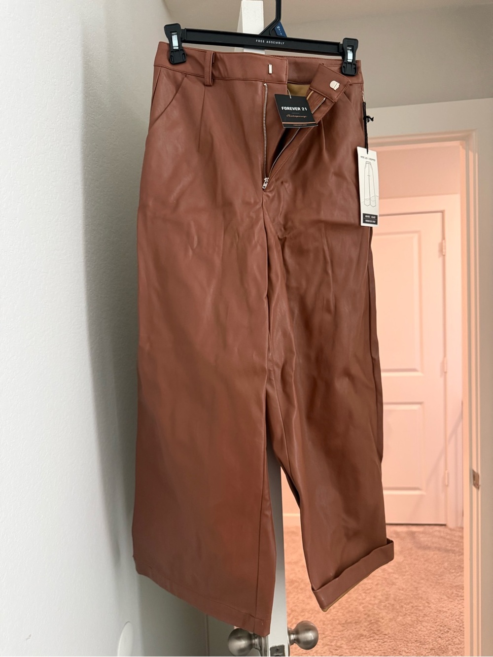 NWT leather pants